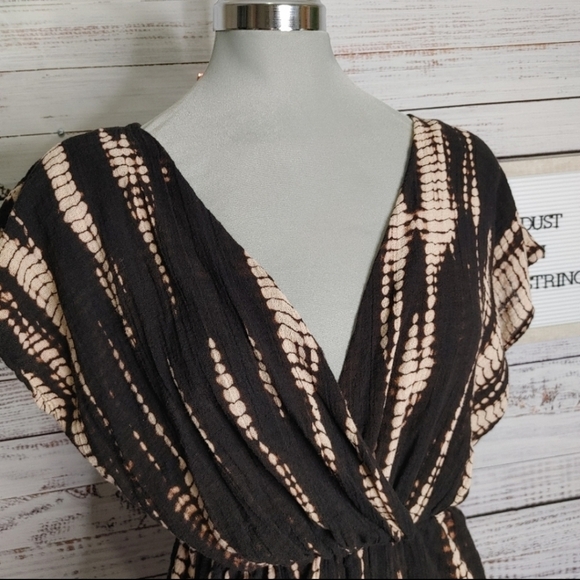 Urban Outfitters Band Of Gypsies Gauzy Romper Xs - Picture 3 of 14